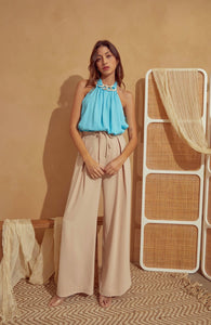 Rosanna Chain Neck Top