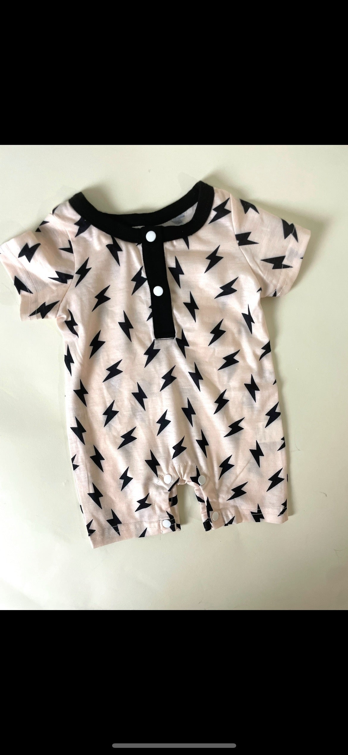 Baci Baby Bolt Romper