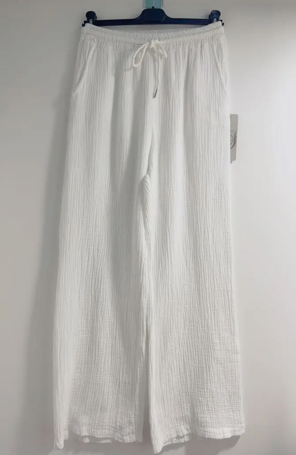 Marleigh Cotton Gauze Straight Pants 818