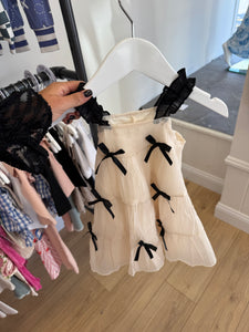 Baci Black Bow Dress