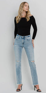 Helen High Rise Slim Jeans