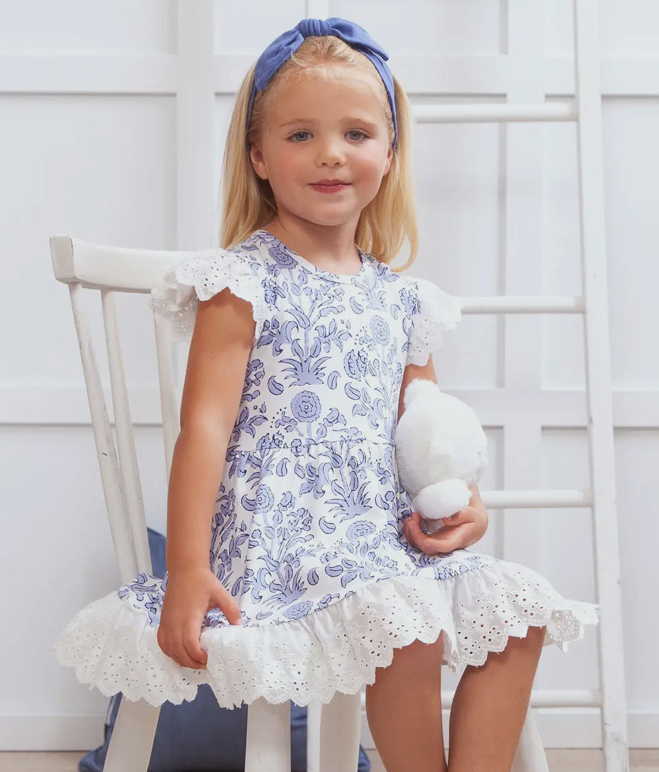 Baby girls Bali blooms dress