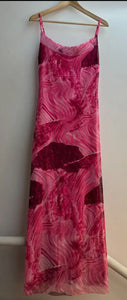 Goldie Printed Long Dress 818