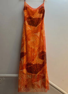 Goldie Printed Long Dress 818