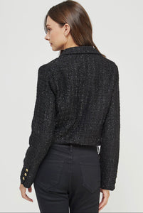 Carrie Tweed Cropped Blazer