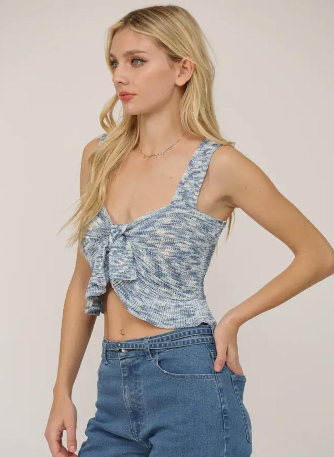 Gee Yarn Tie Sweater