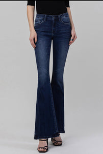 Adeline Mid Rise Flare Jeans