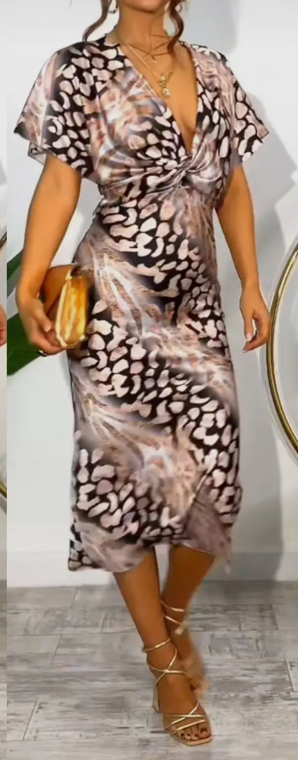 Leslie Satin Long Dress