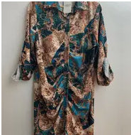 JoJo Printed Silk Dress