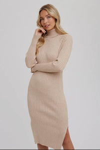 Marta Turtleneck Sweater Dress