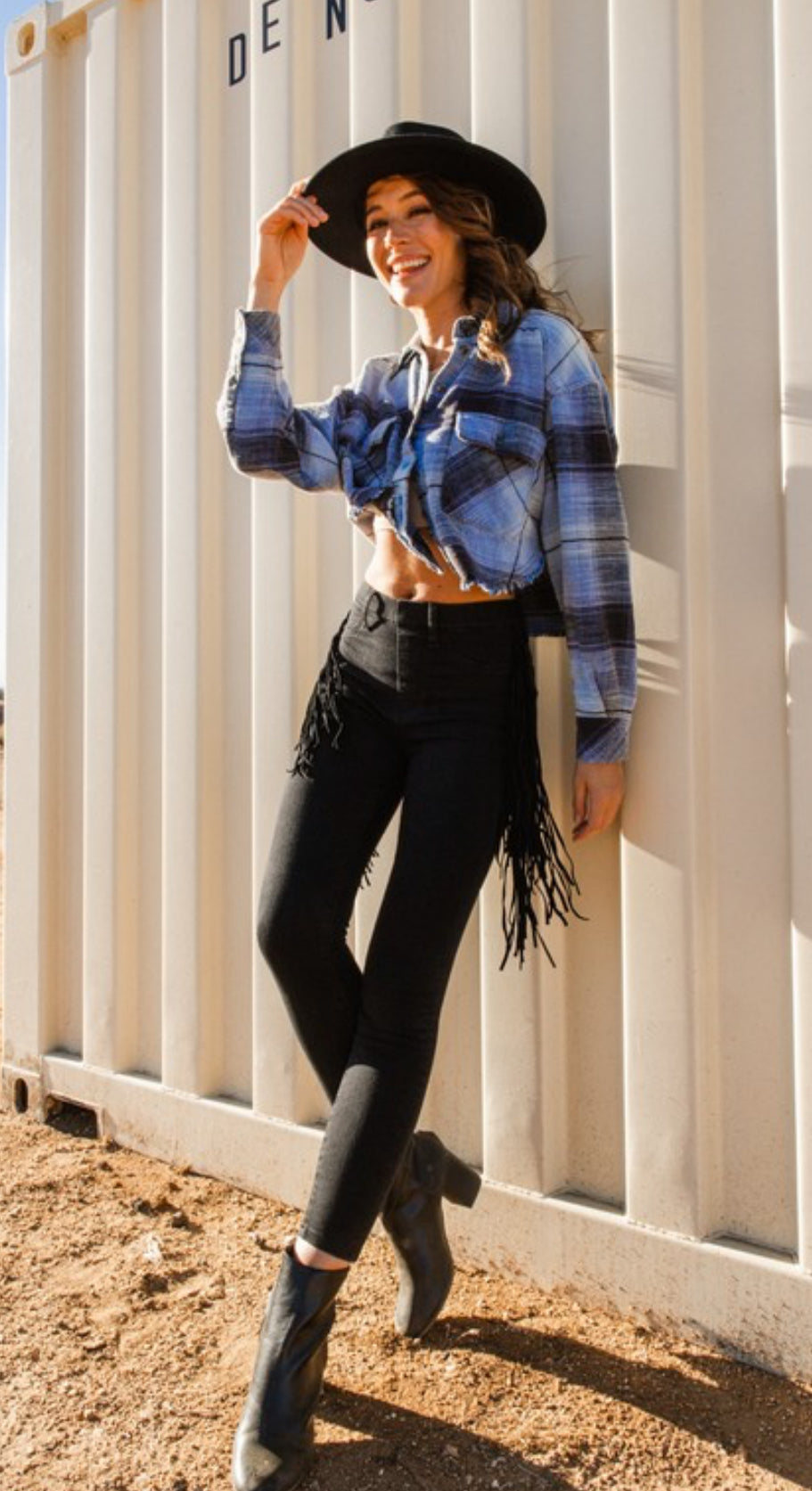 Shauna Fringed Jeans