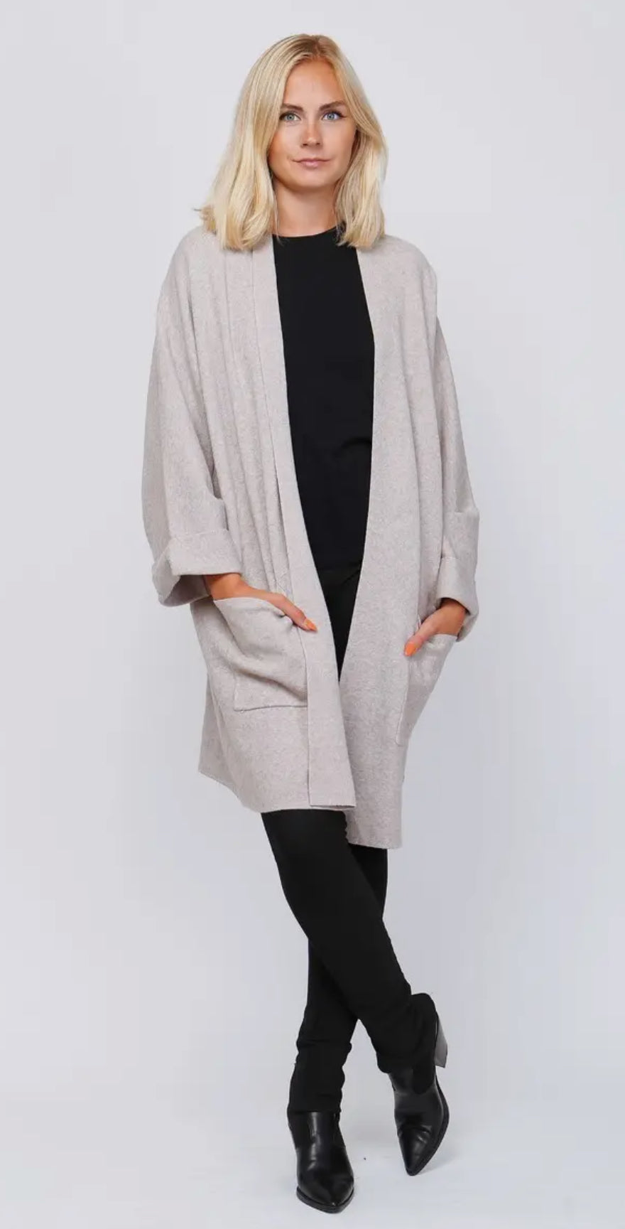 Jamila Oversized Knitted Vest