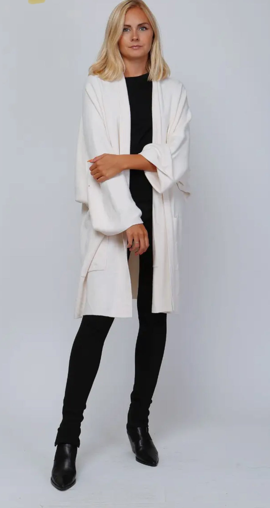 Jamila Oversized Knitted Vest