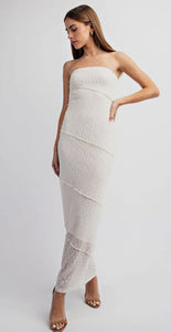 Kassandra Lace Tube Dress