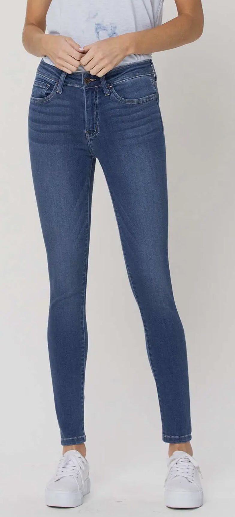 Brie Mid Rise Super Soft Skinny Jeans