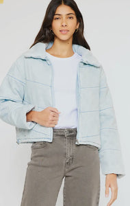 Bree Denim Puffer Jacket