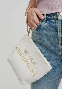 But First Champagne Bag