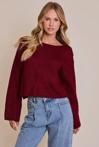 Lisa Marie Long Sleeve Sweater Top