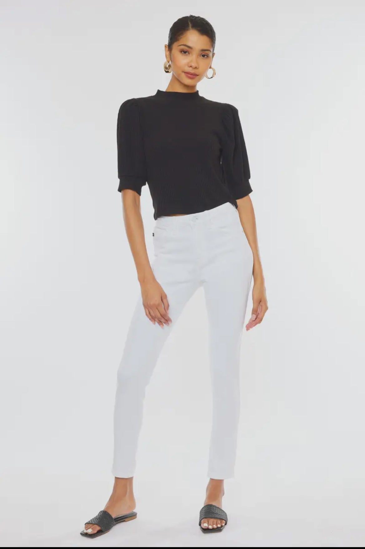 Maeve High Rise Super Skinny Jeans