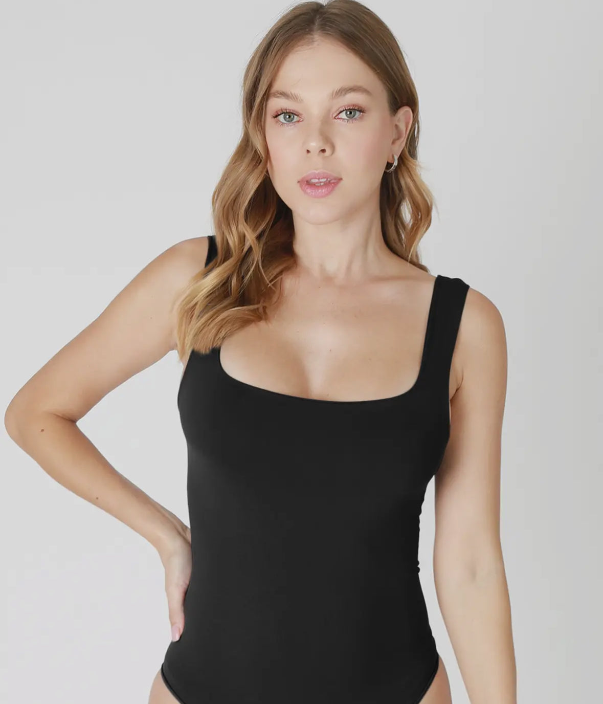 Kaddie Square Neck Bodysuit