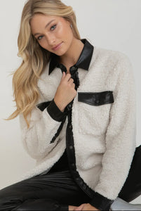 Teddy Sherpa Fur Jacket
