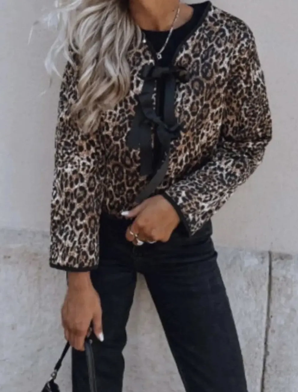 Shirley Leopard Jacket