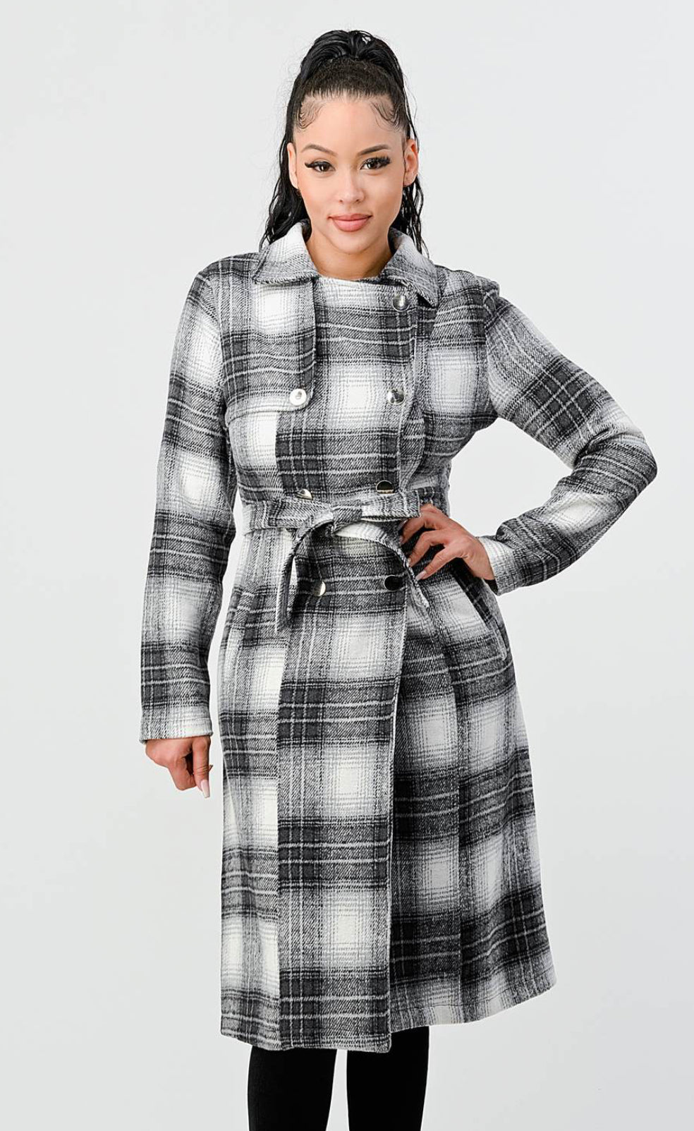Solana Plaid Jacket
