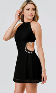 Yue Shell Cutout Dress