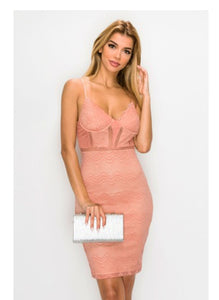 Dalamelys Lace Midi Dress