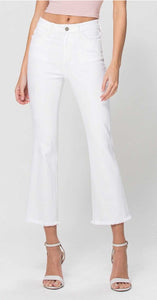 Lola White Flare Jeans
