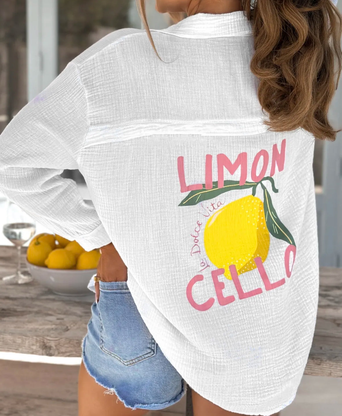Limon Cello Linen Shirt