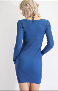 Maggie Long Sleeve Bralette Dress
