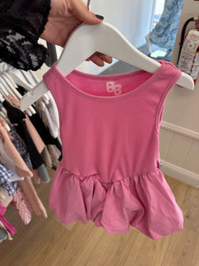 Baci Bubble Dress Pink
