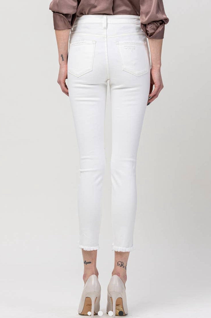 Cassie High Rise Button Up Jeans