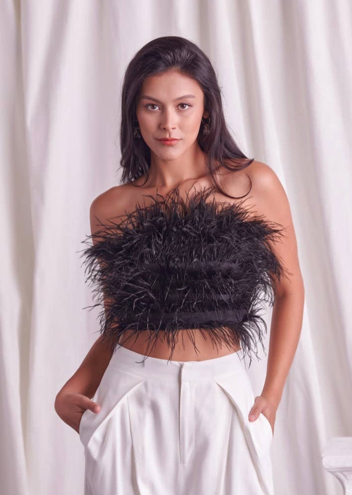 Ashley Fur Tube Top