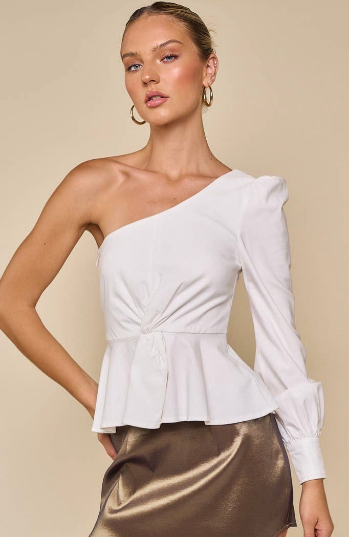 Millie One the Shoulder Blouse