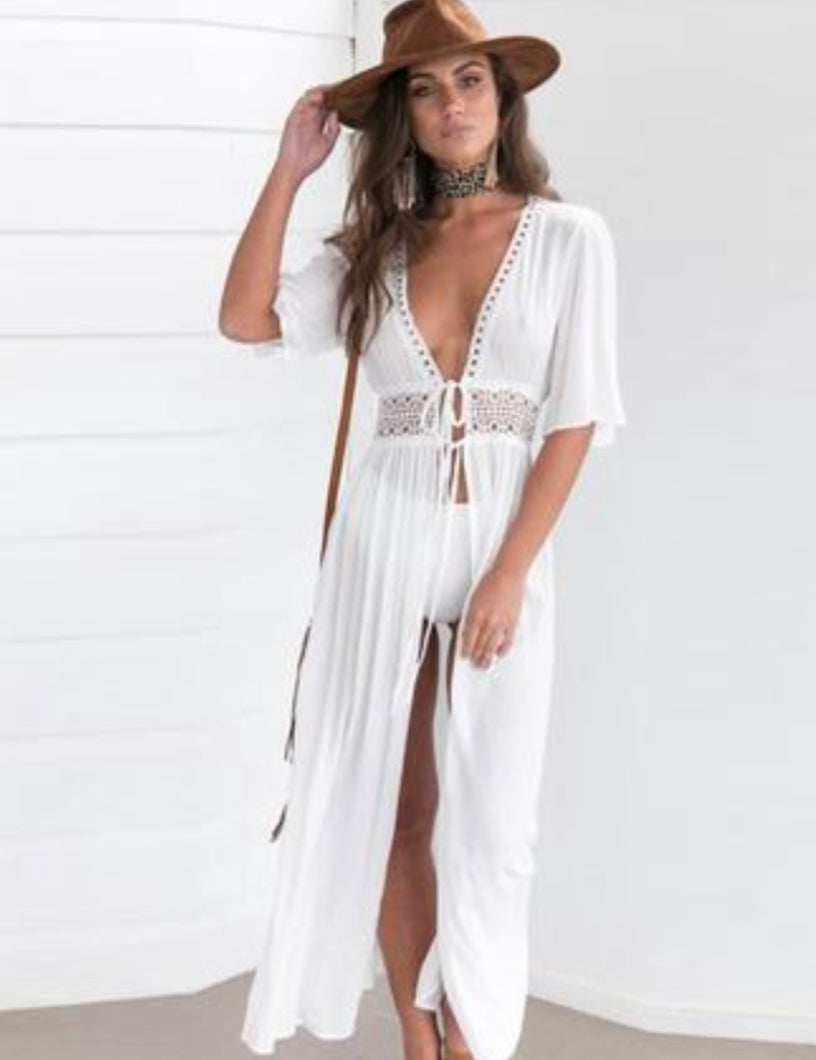 Payton Long Swim Cover-up