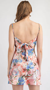 Layla Floral Satin Dress