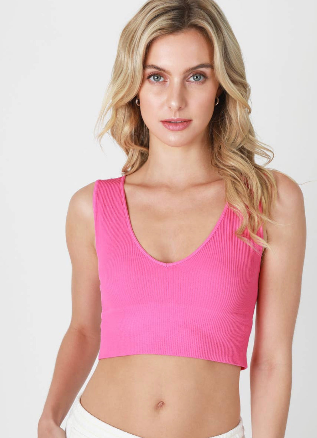 Karissa V Neck Crop Top